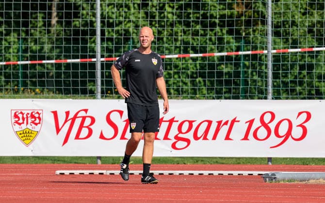 August 5, 2026, Germany, Grassau, Bundesliga, 2026–2027 season, VfB Stuttgart training camp, Head Coach Philip Kipp
