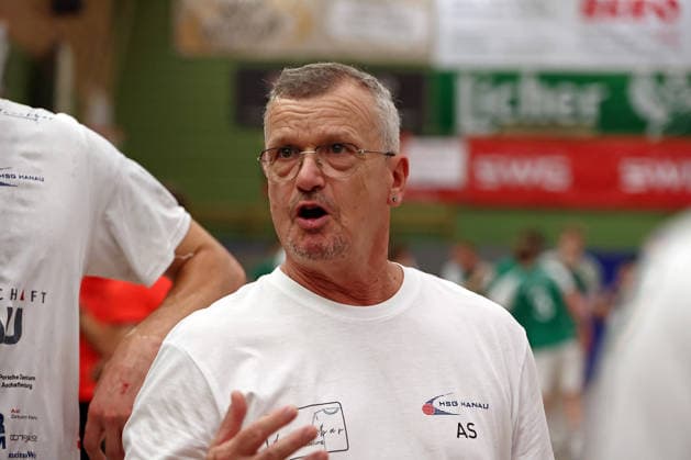 August 5, 2026, xovx, Lindencup Handball Tournament, HSG Dutenhofen Münchholzhausen vs. HSG Hanau, Coach Axel Spandau, HSG Hanau, Linden City Hall, Hesse, Germany, DE