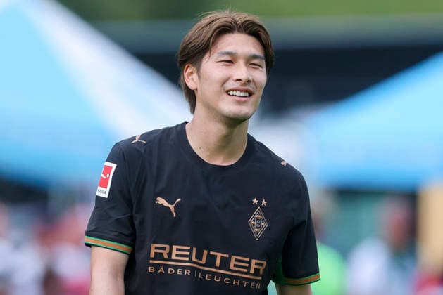Daiki Hashioka of Borussia Mönchengladbach smiles during the friendly match between FC Rottach Egern and Borussia Mönchengladbach, Birkenmoos Stadium on August 5, 2026, in Rottach Egern, Germany. Photo by Marco Steinbrenner, DeFodi Images. Daiki Hashioka of Borussia Mönchengladbach smiles during the friendly match between FC Rottach Egern and Borussia Mönchengladbach at Birkenmoos Stadium on August 5, 2026 in Rottach Egern, Germany Photo by Marco Steinbrenner DeFodi Images Photo by Marco Steinbrenner DeFodi Images