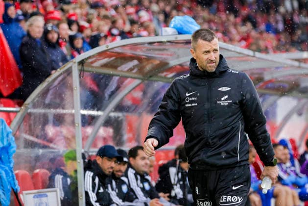 UEFA Conference League 2026 Brann Apollon Limassol Bergen 20260805 Brann coach Eirik Horneland ahead of the UEFA Conference League soccer match between SK Brann and Apollon Limassol at Brann Stadium. Photo: Paul S. Amundsen, NTB, Bergen, Norway. EDITORIGINAL USE ONLY; RESTRICTED USE FOR BETTING COMPANIES  Copyright: xPaulxS.xAmundsenx xNTBx