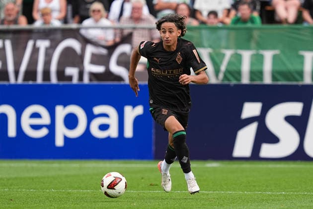 August 5, 2026, xydrx, soccer, friendly match, FC Rottach Egern vs. Borussia Mönchengladbach, 2026–2027 season, Birkenmoos Stadium, Wael Mohya, Borussia Mönchengladbach, 36. DFB regulations prohibit any use of photographs as image sequences and or quasi-video. Copyright: HMBxMedia YannisxDreimann