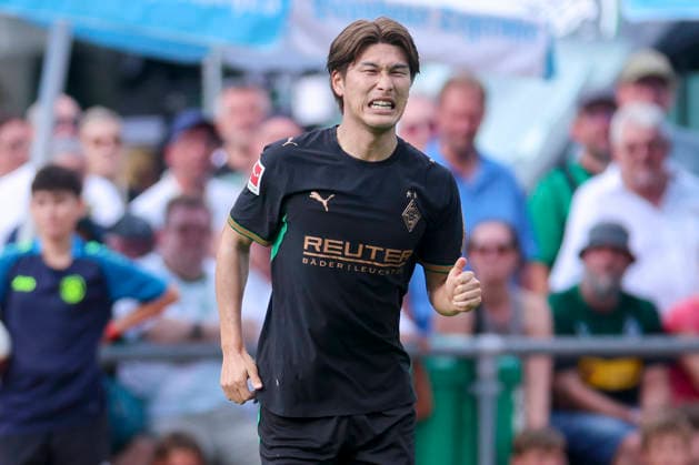 Daiki Hashioka of Borussia Mönchengladbach looks disappointed during the friendly match between FC Rottach Egern and Borussia Mönchengladbach at Stadion Birkenmoos on August 5, 2026, in Rottach Egern, Germany Photo by Marco Steinbrenner DeFodi Images Daiki Hashioka of Borussia Mönchengladbach looks dejected during the friendly match between FC Rottach Egern and Borussia Mönchengladbach at Stadion Birkenmoos on August 5, 2026 in Rottach Egern, Germany Photo by Marco Steinbrenner, DeFodi Images Photo by Marco Steinbrenner, DeFodi Images