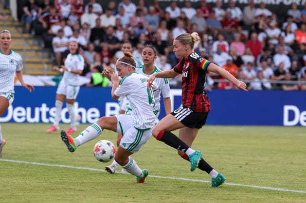 Football, Women, Champions League qualifiers, Eintracht Frankfurt v Omonia Nicosia
