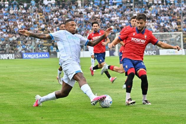 Football, friendly match, SSC Napoli v CA Osasuna