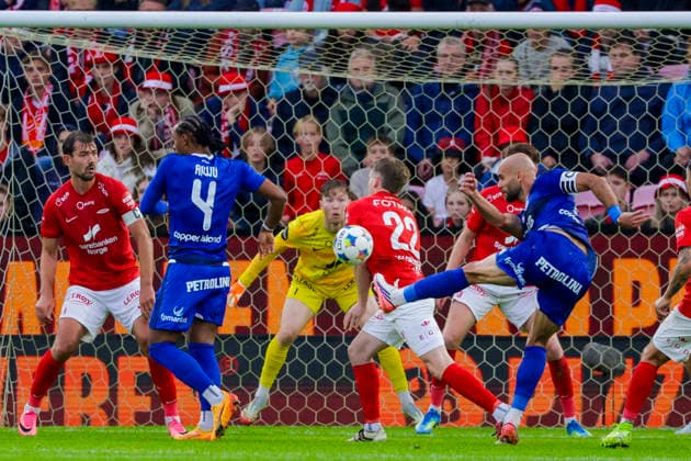 UEFA Conference League 2026 Brann Apollon Limassol Bergen 20260805 Brann goalkeeper Mathias Dyngeland during the UEFA Conference League soccer match between SK Brann and Apollon Limassol at Brann Stadium. Photo: Paul S. Amundsen, NTB, Bergen, Norway. EDEDITORIAL USE ONLY; RESTRICTED USE FOR BETTING COMPANIES  Copyright: xPaulxS.xAmundsenx xNTBx
