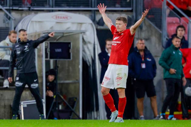 UEFA Conference League 2026 Brann Apollon Limassol Bergen 20260805 Brann s Kristian Eriksen in the UEFA Conference League soccer match between SK Brann and Apollon Limassol at Brann Stadium. Photo: Paul S. Amundsen, NTB, Bergen, Norway. EDITORIAL USE ONLY: RESTRICTED USE FOR BETTING COMPANIES  Copyright: xPaulxS.xAmundsenx xNTBx