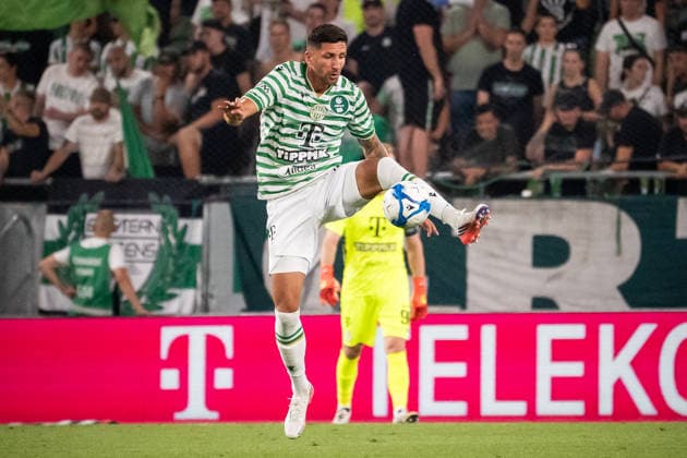 Mariano Gomez seen during UEFA Europa League qualifying game between teams of Ferencvaros and Gornik Zabrze (Matej Sagan Ball Raw Images) Budapest Groupama Arena Slovakia Copyright: xMatejxSaganx DSC01656