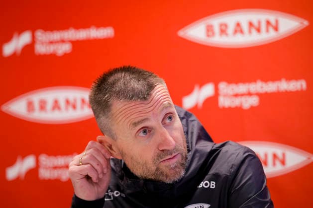 UEFA Conference League 2026 Brann Apollon Limassol Bergen 20260805 Brann coach Eirik Horneland during the press conference following the loss in the UEFA Conference League soccer match between SK Brann and Apollon Limassol at Brann Stadium. Photo: Paul S Amundsen, NTB, Bergen, Norway. EDITORIAL USE ONLY. RESTRICTED USE FOR BETTING COMPANIES.  Copyright: xPaulxS.xAmundsenx xNTBx