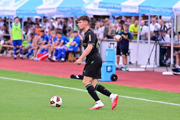 August 5, 2026 Rottach Egern Soccer, Men s, 2026–2027 season, Friendly Match: FC Rottach Egern vs. Borussia Mönchengladbach, Lukas Ullrich, Gladbach. DFL regulations prohibit any use of photographs as image sequences and or quasi-video. Am Birkenmoos Stadium, Bavaria, Germany