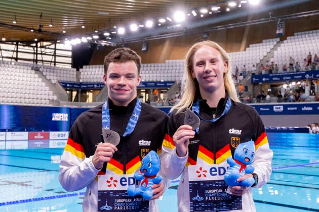 Swimming, European Championships in Paris, high diving, artistic diving, mixed diving, synchronised diving, 10-metre platform