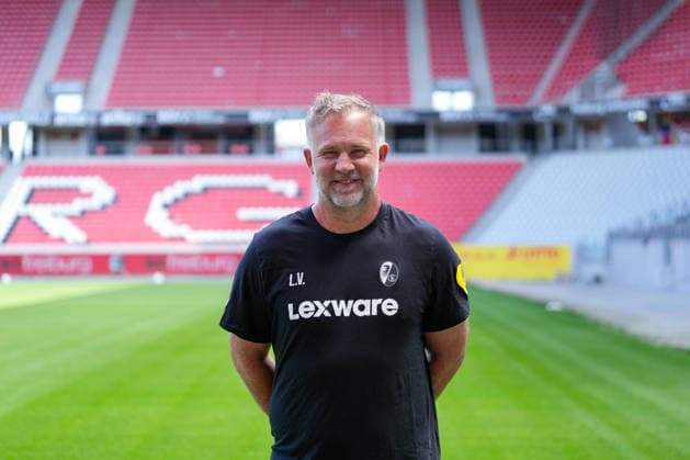 Lars Vossler, SC Freiburg; Assistant Coach, SC Freiburg 1 (Bundesliga); Profile Session 2026–2027; Freiburg; Europa-Park Stadium; Baden-Württemberg; Germany Copyright: AA_STEINSIEK.CH