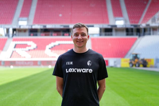 Franz Georg Wieland, SC Freiburg; Performance Analyst, SC Freiburg 1st Division; Bundesliga; Profile Session 2026–2027; Freiburg; Europa-Park Stadium; Baden-Württemberg; Germany Copyright: AA_STEINSIEK.CH