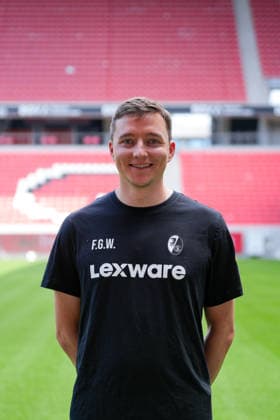 Franz Georg Wieland, SC Freiburg; Performance Analyst, SC Freiburg 1st Division; Bundesliga; Profile Session 2026–2027; Freiburg; Europa-Park Stadium; Baden-Württemberg; Germany Copyright: AA_STEINSIEK.CH