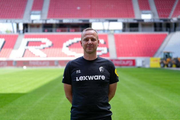 Patrik Grolimund, SC Freiburg; Assistant Coach, SC Freiburg 1 (Bundesliga); Bundesliga; Profile Session 2026–2027; Freiburg; Europa-Park Stadium; Baden-Württemberg; Germany Copyright: AA_STEINSIEK.CH