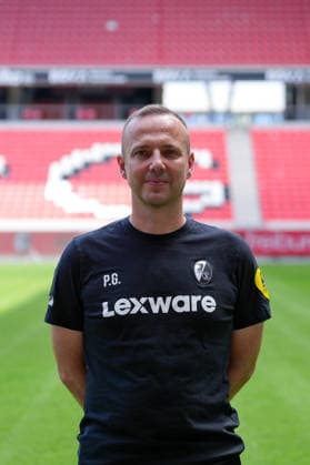 Patrik Grolimund, SC Freiburg; Assistant Coach, SC Freiburg 1 (Bundesliga); Bundesliga; Profile Session 2026–2027; Freiburg; Europa-Park Stadium; Baden-Württemberg; Germany Copyright: AA_STEINSIEK.CH
