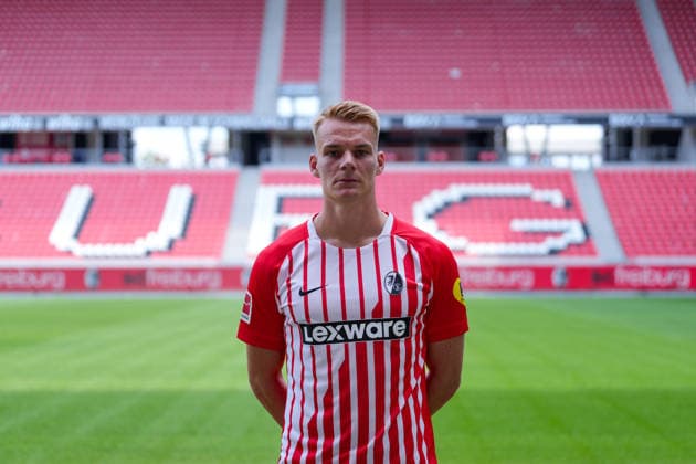 Philipp Lienhart, SC Freiburg, March 3, SC Freiburg 1, Bundesliga, Photo Shoot 2026–2027, Freiburg, Europa-Park Stadium, Baden-Württemberg, Germany Copyright: AA_STEINSIEK.CH
