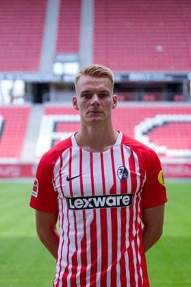 Philipp Lienhart, SC Freiburg, March 3, SC Freiburg 1, Bundesliga, Photo Shoot 2026–2027, Freiburg, Europa-Park Stadium, Baden-Württemberg, Germany Copyright: AA_STEINSIEK.CH
