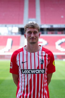 Patrick Osterhage, SC Freiburg, June 6, SC Freiburg 1, Bundesliga, Profile Interview 2026–2027, Freiburg, Europa-Park Stadium, Baden-Württemberg, Germany Copyright: AA_STEINSIEK.CH