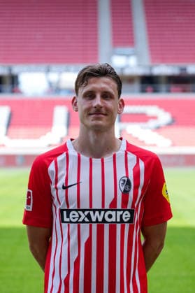 Maximilian Eggestein, SC Freiburg, 08 SC Freiburg 1 BL, Bundesliga, Photo Shoot 2026 2027, Freiburg, Europa-Park Stadium, Baden-Württemberg, Germany Copyright: AA_STEINSIEK.CH