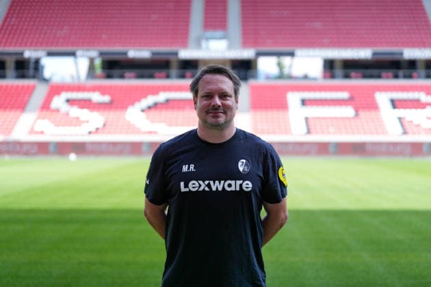 Rehabilitation Coach Matthias Rosa, SC Freiburg 1 (Bundesliga), Bundesliga, Profile Session 2026–2027, Freiburg, Europa-Park Stadium, Baden-Württemberg, Germany Copyright: AA_STEINSIEK.CH