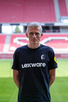 Team Doctor Torben Pottgießer, SC Freiburg 1 (Bundesliga), Bundesliga, Profile Session 2026–2027, Freiburg, Europa-Park Stadium, Baden-Württemberg, Germany Copyright: AA_STEINSIEK.CH