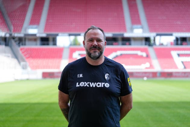 Florian Mack, SC Freiburg; Sports Physical Therapist, SC Freiburg 1st Division, Bundesliga; Profile Session 2026–2027, Freiburg, Europa-Park Stadium, Baden-Württemberg, Germany Copyright: AA_STEINSIEK.CH