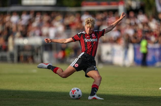 GER, Frankfurt, Eintracht Frankfurt vs. AC Omonia Nicosia, UEFA Women s Champions League, Soccer, UEFA, 2026–2027 Season, Stadion am Brentanobad, Qualifying Round, Semifinal Photo by Paulina Krumbiegel Eintracht Frankfurt Women 27 DFB DFL REGULATIONS PROHIBIT ANY USE OF PHOTOGRAPHS AS IMAGE SEQUENCES AND OR QUASI-VIDEO, August 5, 2026 Copyright: HMBxMedia HendrikxHamelau