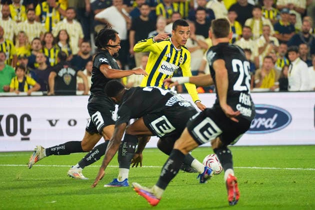 ISTANBUL, TURKEY - AUGUST 5: Mason Greenwood of Fenerbahce SK during the UEFA Champions League 2026 27 third qualifying round first leg match between Fenerbahce SK and Sturm Graz at Fenerbahce Sükrü Saracoglu Spor Kompleksi on August 5, 2026 in Istanbul, Turkey. Istanbul Turkey Copyright: xSeskimphotox FBahce-SturmGraz-050826 (99)