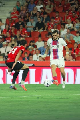 ESP RCD Mallorca vs. PSG, Trofeu Ciutat de Palma Preseason 2026–2027: Khvicha Kvaratskhelia of PSG during the Trofeu Ciutat de Palma Preseason match between RCD Mallorca and PSG, played at Estadio Son Moix, Palma de Mallorca on August 5, 2026 Palma de Mallorca, Spain Mallorca Spain Soccer Copyright: xGutix
