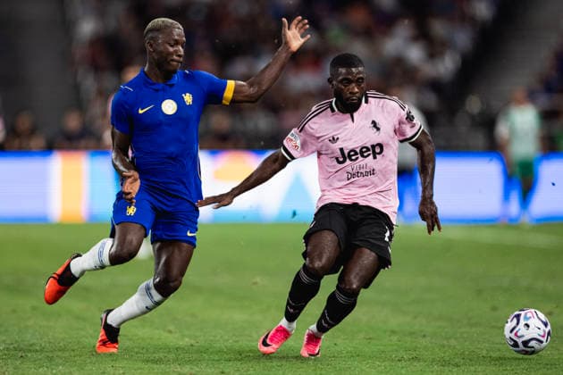 HONG KONG, CHINA - AUGUST 05: Moises Caicedo of Chelsea follows the ball during a match between Chelsea and Juventus during Hong Kong Football Festival 2026 at Kai Tak Stadium on August 5, 2026 in Hong Kong, China.  Copyright: xVCGx 111658295932