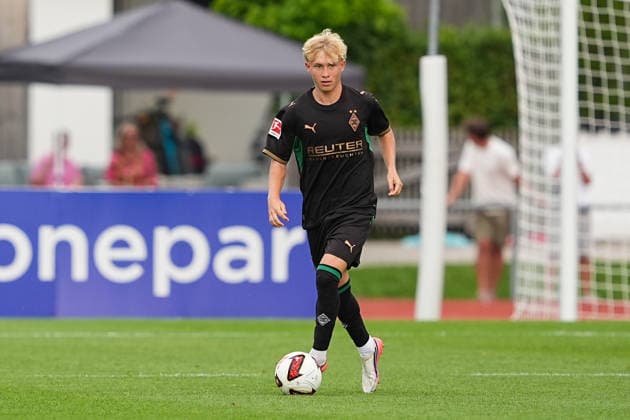 August 5, 2026, xydrx, soccer, friendly match, FC Rottach Egern vs. Borussia Mönchengladbach, 2026–2027 season, Birkenmoos Stadium, Fritz Fleck, Borussia Mönchengladbach, 27 DFB regulations prohibit any use of photographs as image sequences and or quasi-video Copyright: HMBxMedia YannisxDreimann