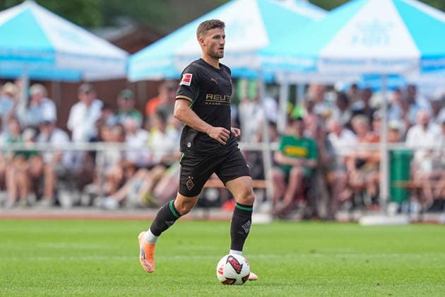August 5, 2026, xydrx, soccer, friendly match, FC Rottach Egern vs. Borussia Mönchengladbach, 2026–2027 season, Birkenmoos Stadium, Enzo Leopold, Borussia Mönchengladbach, 8 DFB regulations prohibit any use of photographs as image sequences and or quasi-video Copyright: HMBxMedia YannisxDreimann
