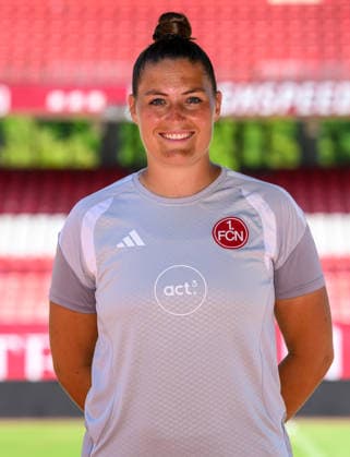 August 4, 2026 1. FC Nürnberg (FCN) Women s Club Women s Soccer Bundesliga (BL) 2026–2027 Season Photo Shoot Portrait Session Introduction Presentation Press Conference xwoxzix Single Image Individual Photo Portrait Headshot Isabel Bauer Assistant Coach 1 1. FC Nuremberg (FCN)