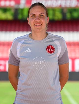 August 4, 2026 1 FC Nürnberg FCN Club Women s Team Women s Soccer Bundesliga (BL) 2026–2027 Season Photo Shoot Portrait Session Introduction Presentation Press Conference xwoxzix Single Image Individual Photo Portrait Headshot Laura Lücker Team Manager 1 FC Nuremberg FCN