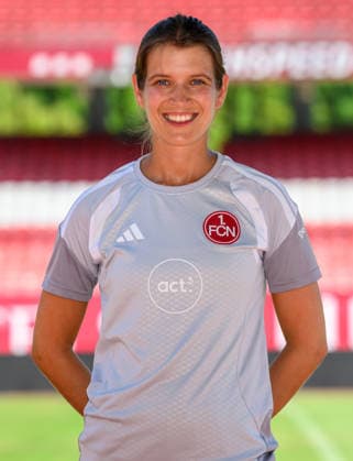 August 4, 2026 1 FC Nürnberg FCN Club Women s Team Women s Soccer Bundesliga (BL) 2026–2027 Season Photo Shoot Portrait Session Introduction Presentation Press Event xwoxzix Single Image Individual Photo Portrait Headshot Lea Siebenhaar SportsPsychologist 1 FC Nuremberg FCN