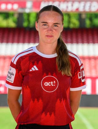 August 4, 2026 1 FC Nuremberg FCN Club Women s Team 1 Women s Soccer Bundesliga (BL) 2026–2027 Season Photo Shoot Portrait Session Introduction Presentation Press Event xwoxzix Single Image Individual Photo Portrait Headshot Charline Coutel 6, 1 FC Nuremberg FCN
