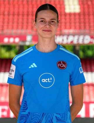 August 4, 2026 1 FC Nürnberg FCN Club Women s Team Women s Soccer Bundesliga (BL) 2026–2027 Season Photo Shoot Portrait Session Introduction Presentation Press Event xwoxzix Single Image Individual Photo Portrait Headshot Sina Tölzel Toelzel 31, 1 FC Nuremberg FCN