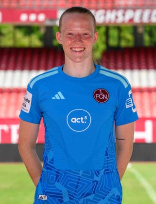 August 4, 2026 1 FC Nuremberg FCN Club Women s Team Women s Soccer Bundesliga (BL) 2026–2027 Season Photo Shoot Portrait Session Introduction Presentation Press Conference xwoxzix Single Image Individual Photo Portrait Headshot Rebecca Adamczyk 33, 1 FC Nuremberg FCN