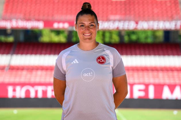 August 4, 2026 1. FC Nürnberg (FCN) Women s Club Women s Soccer Bundesliga (BL) 2026–2027 Season Photo Shoot Portrait Session Introduction Presentation Press Event xwoxzix Single Image Individual Photo Portrait Headshot Isabel Bauer Assistant Coach 1 1. FC Nuremberg (FCN)