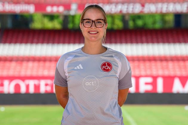 August 4, 2026 1 FC Nuremberg FCN Club Women s Team 1 Women s Soccer Bundesliga (BL) 2026–2027 Season Photo Shoot Portrait Session Introduction Presentation Press Conference xwoxzix Single Image Individual Photo Portrait Headshot Yamila Fischmann, Physical Therapist 1 FC Nuremberg FCN