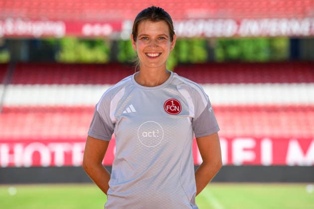 August 4, 2026 1 FC Nürnberg FCN Club Women s Team Women s Soccer Bundesliga (BL) 2026–2027 Season Photo Shoot Portrait Session Introduction Presentation Press Event xwoxzix Single Image Individual Photo Portrait Headshot Lea Siebenhaar SportsPsychologist 1 FC Nuremberg FCN