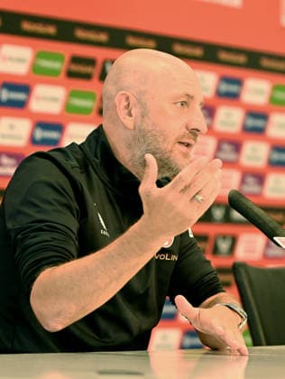 Soccer, 2. Bundesliga, 2026–27 Season, 1 FC Kaiserslautern, August 6, 2026, Fritz Walter Stadium, Press Conference Before the Start of the Season, Coach Torsten LIEBERKNECHT, 1 FC Kaiserslautern, 1 FC Kaiserslautern