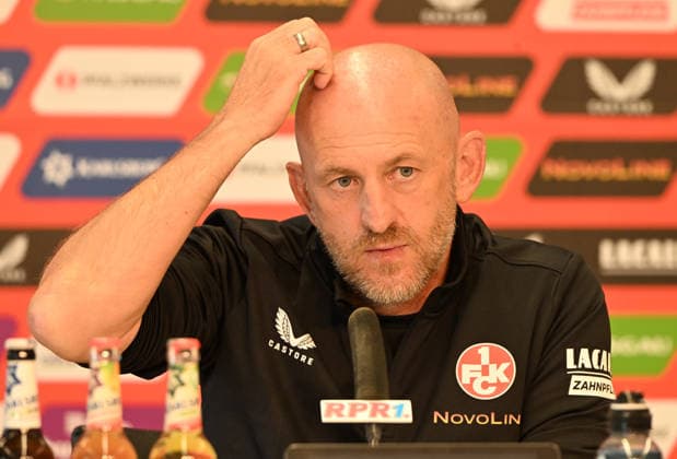Soccer, 2. Bundesliga, 2026–27 Season, 1 FC Kaiserslautern, August 6, 2026, Fritz Walter Stadium, Press Conference Before the Start of the Season, Coach Torsten LIEBERKNECHT, 1 FC Kaiserslautern, 1 FC Kaiserslautern