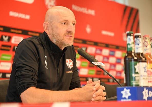 Soccer, 2. Bundesliga, 2026–27 Season, 1 FC Kaiserslautern, August 6, 2026, Fritz Walter Stadium, Press Conference Before the Start of the Season, Coach Torsten LIEBERKNECHT, 1 FC Kaiserslautern, 1 FC Kaiserslautern
