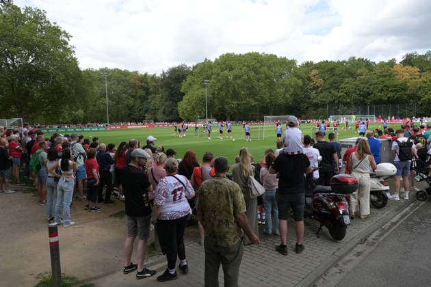 August 6, 2026, xophax, Soccer, Bundesliga 1, 1. FC Köln Training at the Geissbockheim, home of 1. FC Köln, 1st Place, Fans, Spectators, Cologne