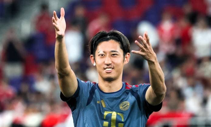 HKG, Hiroki Ito, Bayern Munich 21dgd, FC Bayern Munich training session in Kowloon, Hong Kong on August 6, 2026, 2026–27 season, FC Bayern Munich training session in Kowloon, Hong Kong on August 6, 2026, 2026–27 season, Hong Kong Copyright: xEibner-Pressefotox EP_JNL
