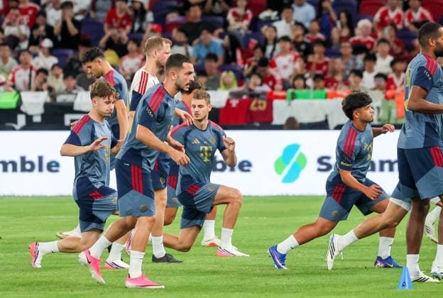 HKG, Arijon Ibrahimovic Bayern Munich 22, FC Bayern Munich training session in Kowloon, Hong Kong on August 6, 2026, 2026–27 season, FC Bayern Munich training session in Kowloon, Hong Kong on August 6, 2026, 2026–27 season, Hong Kong Copyright: xEibner-Pressefotox EP_JNL
