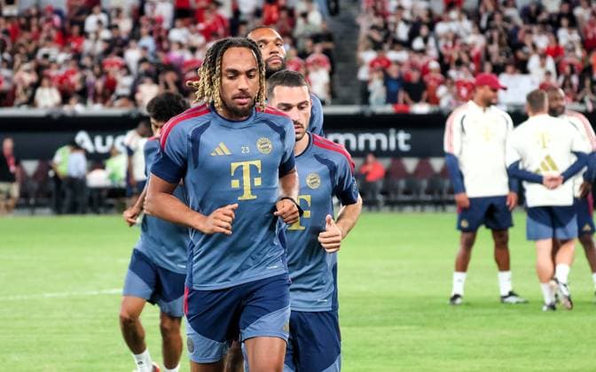 HKG, Sacha Boey, Bayern Munich 23, FC Bayern Munich training session in Kowloon, Hong Kong on August 6, 2026, 2026–27 season, FC Bayern Munich training session in Kowloon, Hong Kong on August 6, 2026, 2026–27 season, Hong Kong Copyright: xEibner-Pressefotox EP_JNL