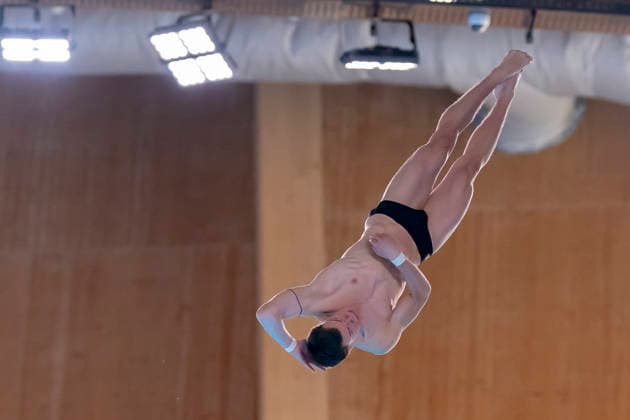 France, Paris, Centre Aquatique Olympique Metropole du Grand Paris, August 6, 2026, European Aquatics Championships – Artistic Swimming, Day 7, Men’s 10m Platform Preliminary, Ole Roesler of Germany, Photo by Eibner Pressefoto Tino Henschel European Aquatics Championships Artistic Swimming, Day 7, Men’s 10m Platform Preliminary, Paris Copyright: xEibnerxPressefotox