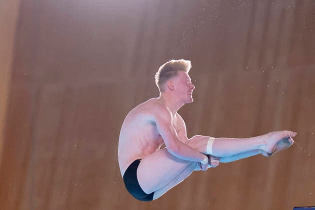 France, Paris, Centre Aquatique Olympique Metropole du Grand Paris, August 6, 2026, European Aquatics Championships – Artistic Swimming, Day 7, Men’s 10m Platform Preliminary, Jaden Eickermann of Germany, Photo by Eibner Pressefoto Tino Henschel European Aquatics Championships Artistic Swimming, Day 7, Men’s 10m Platform Preliminary, Paris Copyright: xEibnerxPressefotox